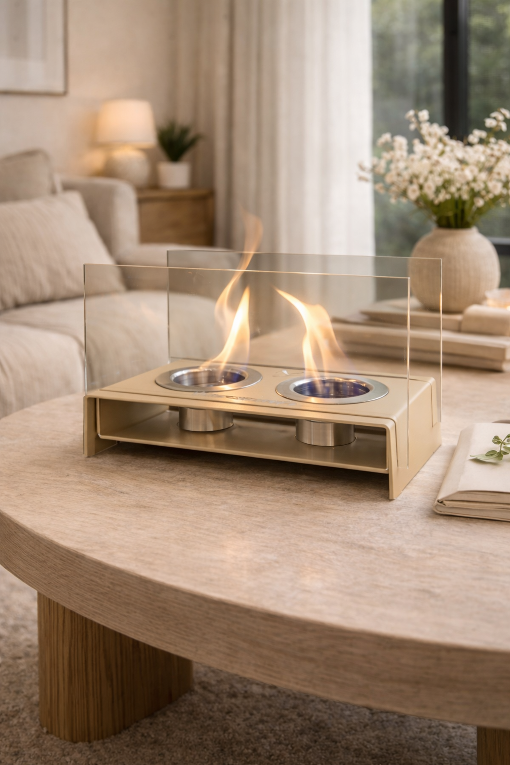 Dual Flame Masaüstü Şömine
