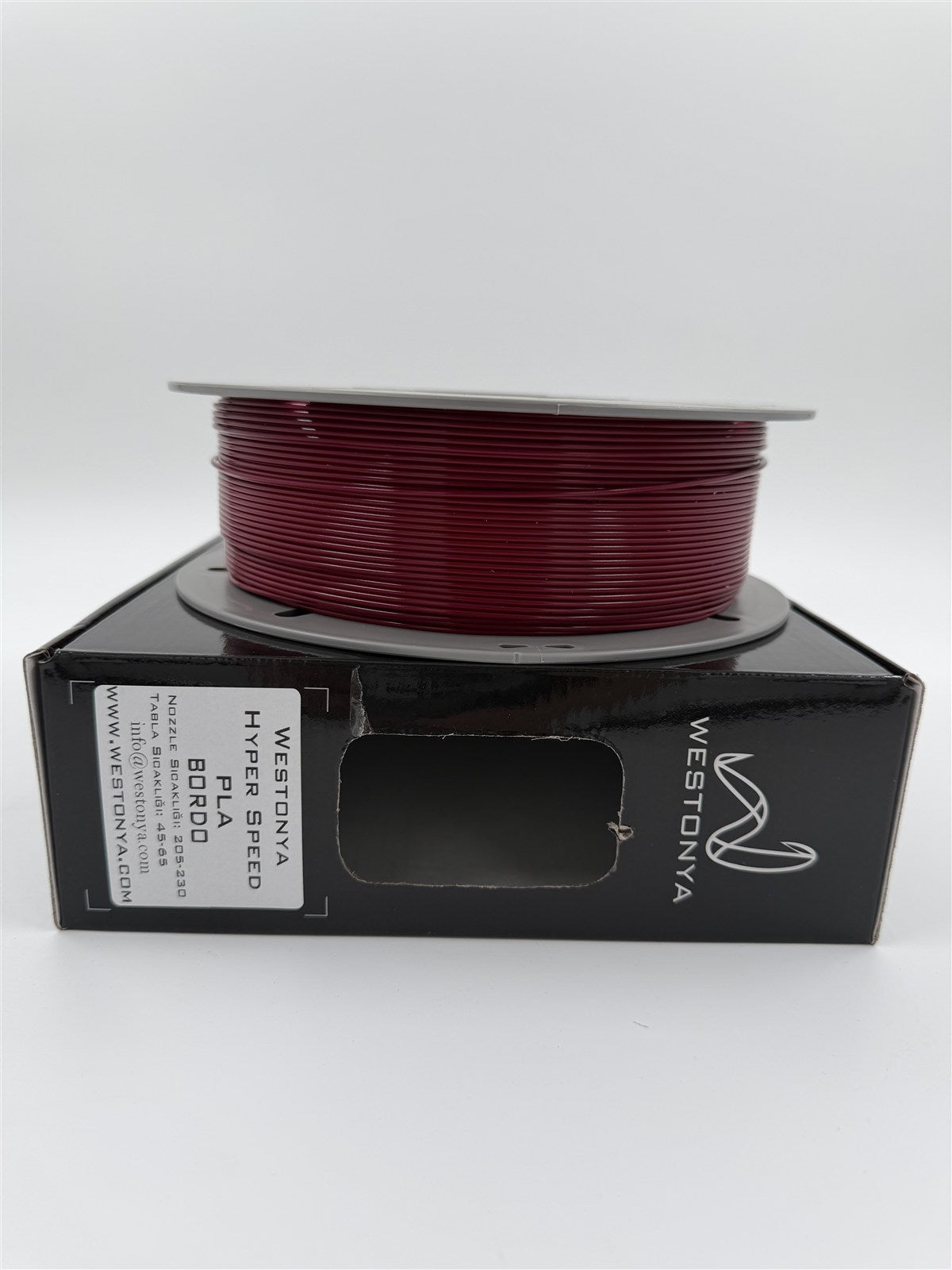 Westonya Hyper Speed PLA Bordo makara detayı