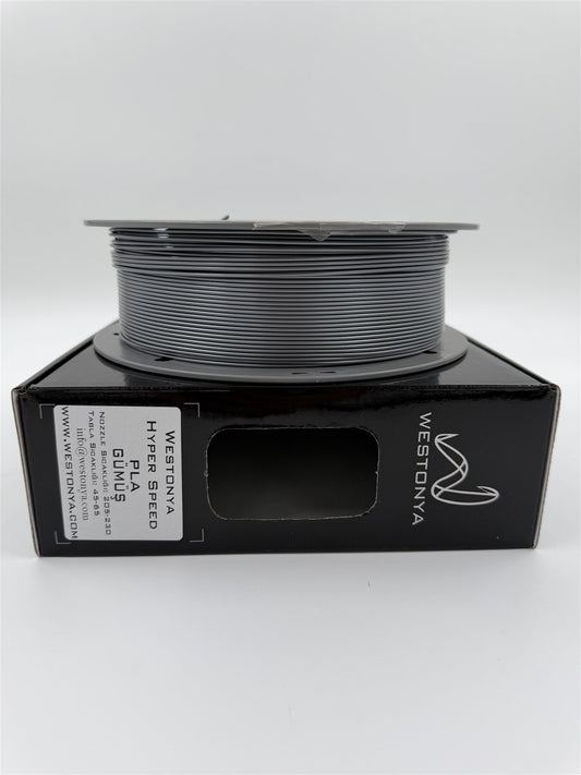 Westonya Hyper Speed PLA Gümüş makara detayı