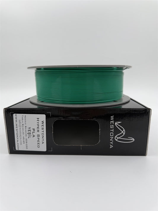 Westonya Hyper Speed PLA Yeşil makara detayı