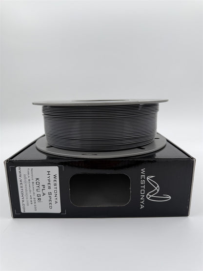 Westonya Hyper Speed PLA Koyu Gri makara detayı