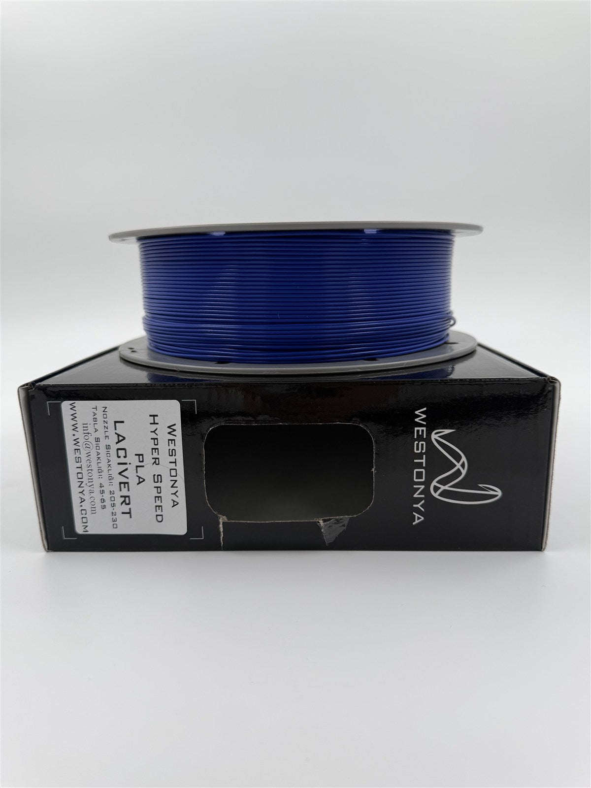 Westonya Hyper Speed PLA Lacivert makara detayı