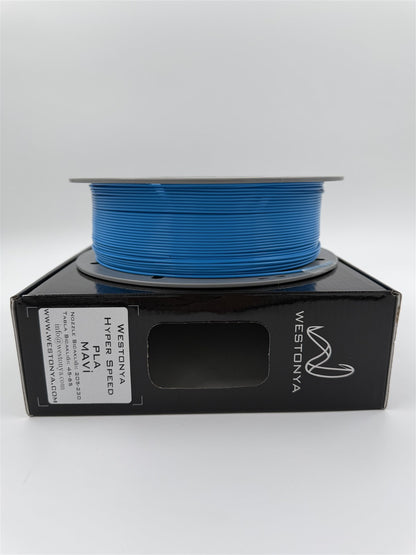 Westonya Hyper Speed PLA Mavi makara detayı