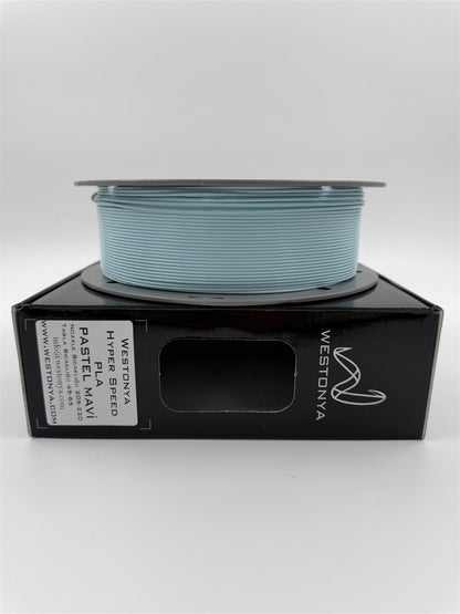 Westonya Hyper Speed PLA Pastel Mavi makara detayı