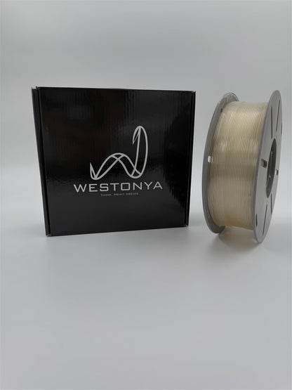 Westonya Hyper Speed PLA filament Şeffaf 1,75 mm 1 kg