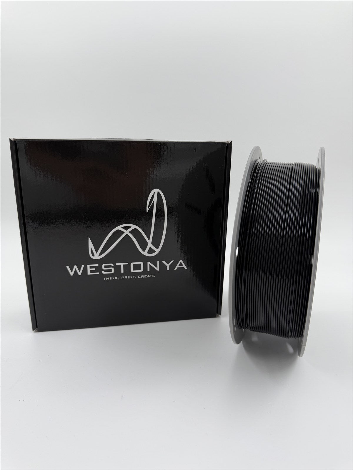 Westonya Hyper Speed PLA filament Şeffaf Siyah 1,75 mm 1 kg