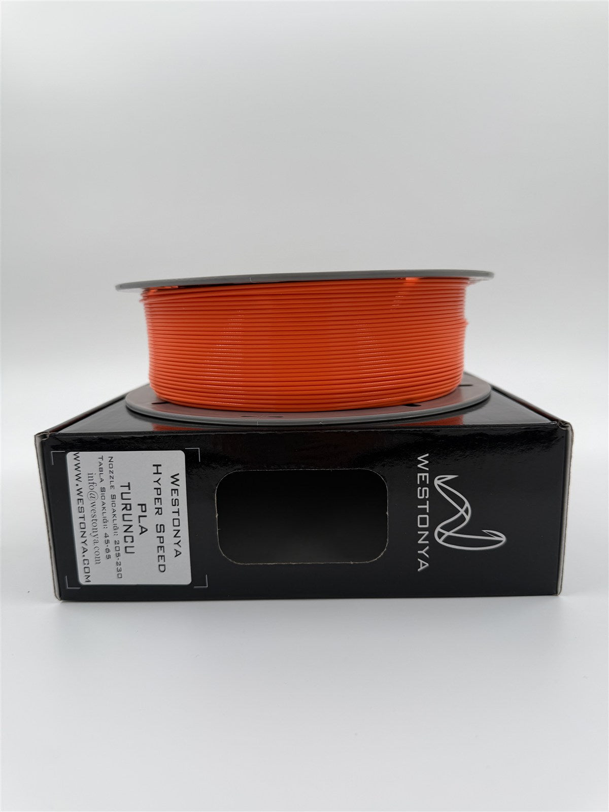 Westonya Hyper Speed PLA Turuncu makara detayı