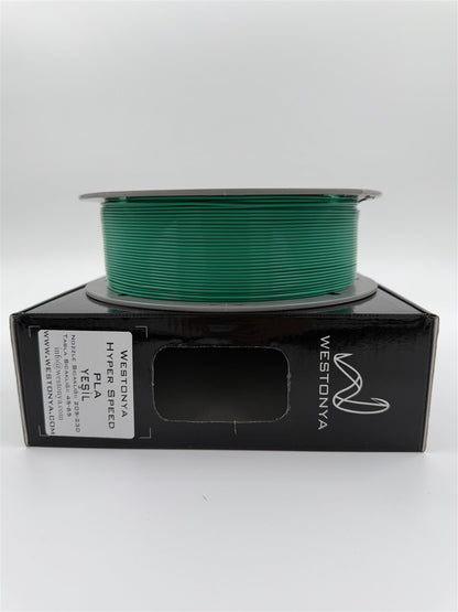 Westonya Hyper Speed PLA Yeşil makara detayı
