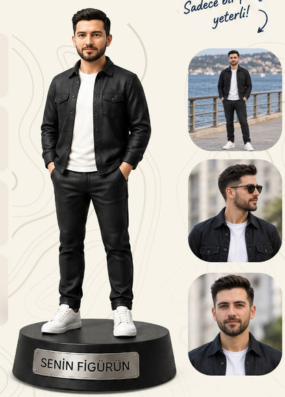 Kişiye Özel Figür – Fotoğraftan 3D Baskı Heykel